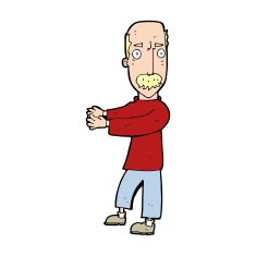 cartoon balding man explaining N12