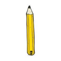 Cartoon Pencil N103