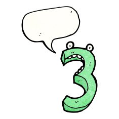 Cartoon Number 3 N11