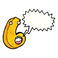 Cartoon Number Six N8
