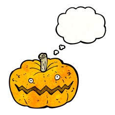 cartoon halloween pumpkin N59