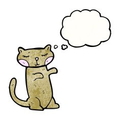 Cute cartoon cat N56