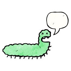 Cartoon Caterpillar N93