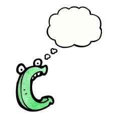 Cartoon Letter C N18
