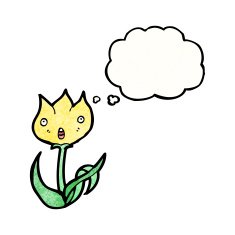 cartoon tulip N6