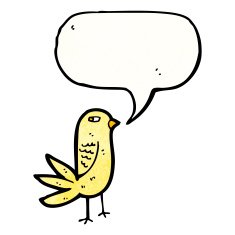 angry cartoon bird N3