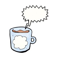 Coffee cup cartoon N6