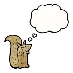 little squirrel cartoon N2