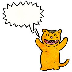Cartoon Cat N341