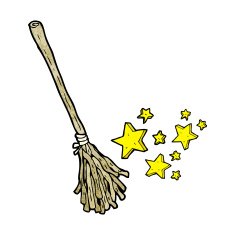 magic broom cartoon N6