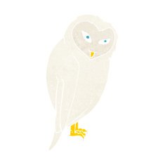 Cartoon Owl N188