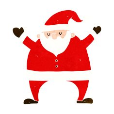 Cartoon Santa Claus N404