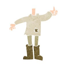cartoon body (mix and match cartoons or add photo faces) N34