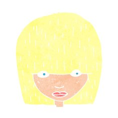 cartoon girl staring N12