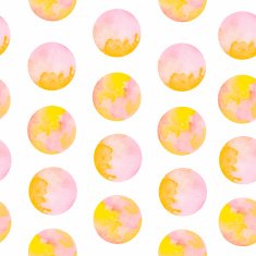 colored circle seamless pattern N2