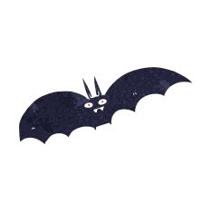 cartoon vampire bat N39