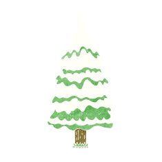 Cartoon Christmas Tree N67