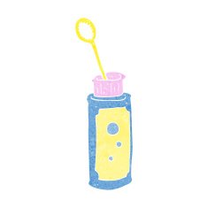 cartoon bubble blower N12