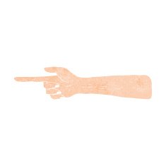 pointing hand cartoon N26