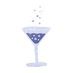 cartoon cocktail N48