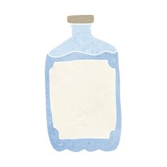 Cartoon Water Bottle N94