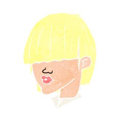 cartoon fashion haircut N12