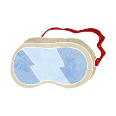 Cartoon Goggles N9
