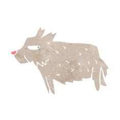 cartoon terrier N10