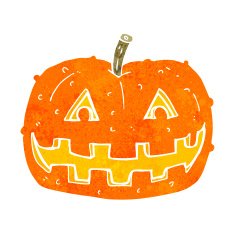 Cartoon Pumpkin N93