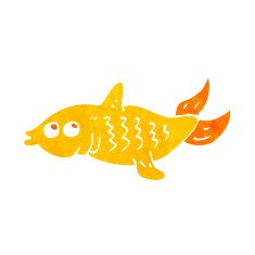 Cartoon Fish N210