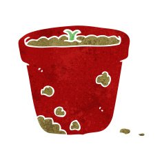Cartoon Flower Pot N16