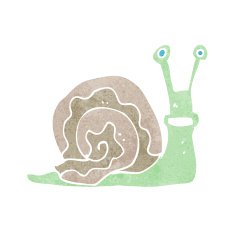 Cartoon Snail N130
