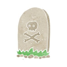 Cartoon Grave N17