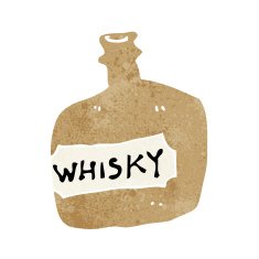 cartoon whisky jar N7