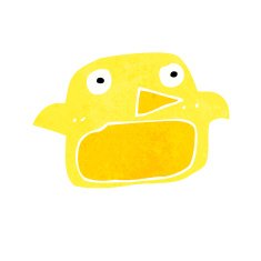 Cartoon Bird N481