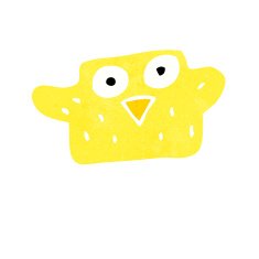 Cartoon Bird N482
