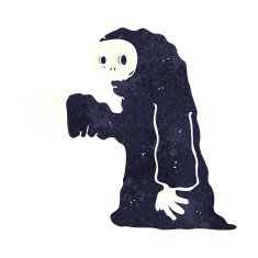 cartoon spooky halloween costume N18