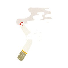 cartoon broken cigarette N5