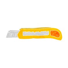 Cartoon Knife N39