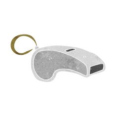 cartoon whistle N31