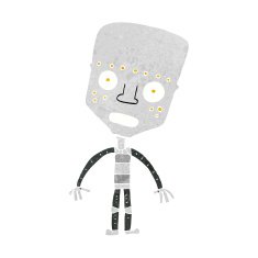 Cartoon Robot N353