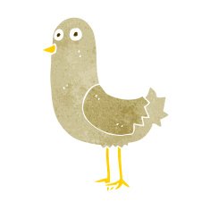 Cartoon Bird N484