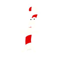 cartoon candy cane N26