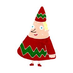 Cartoon Elf N29