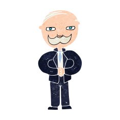 caroton old man with mustache N4