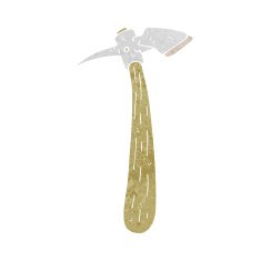 Cartoon Pick Axe N16
