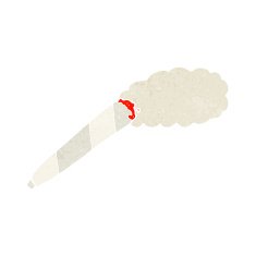 cartoon marijuana cigarette N20