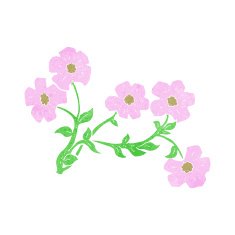 Cartoon Flowers N97