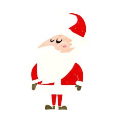 Cartoon Santa Claus N407