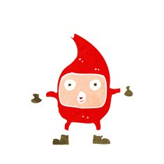 cartoon funny christmas creature N36